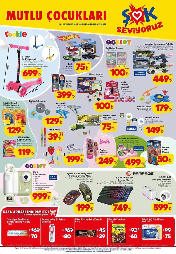 Rookie Led Tekerlekli Scooter 699 TL