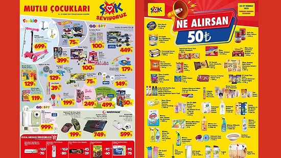 ŞOK'a Işıklı Şarj İstasyonu Geliyor! 26 Temmuz 2025 ŞOK Aktüel Ürünler Kataloğu