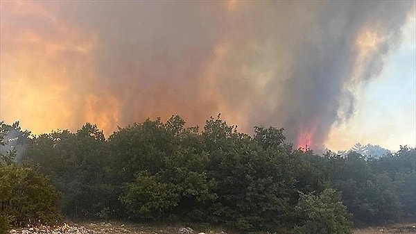 Eskişehir'de devam eden yangında 24 kişinin yangının içinde kalarak mağaraya sığındığı facianın detayları ortaya çıkıyor.