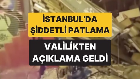 İstanbul Beyoğlu'nda Şiddetli Patlama Sesi Duyuldu: Valilikten Açıklama Geldi, Can Kaybı Yok