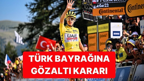 Tour de France'da Açtığı Türk Bayrağı ile Tanınan Ahmet Mumcu Bayrak Sebebiyle Gözaltına Alındı