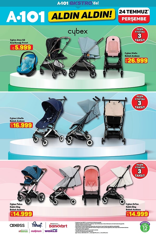 Cybex Bebek Arabaları