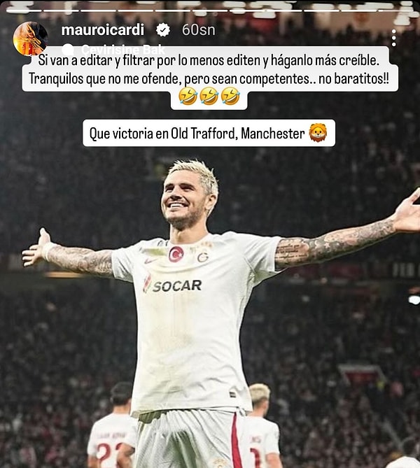 Natasha Rey sonrasında Icardi’nin olduğu iddia edilen bir video paylaştı.