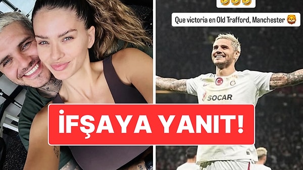 Mauro Icardi İfşasının Ardından Yapılan "Bamya" Yorumlarına Fotoğraf Paylaşarak Yanıt Verdi