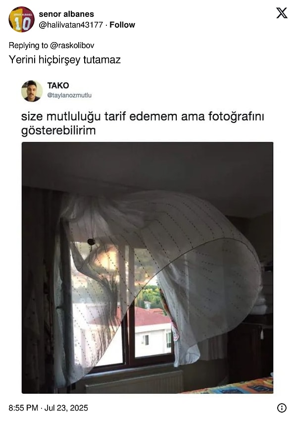 Şüphesiz... "Yerini hiçbir şey tutamaz"👇
