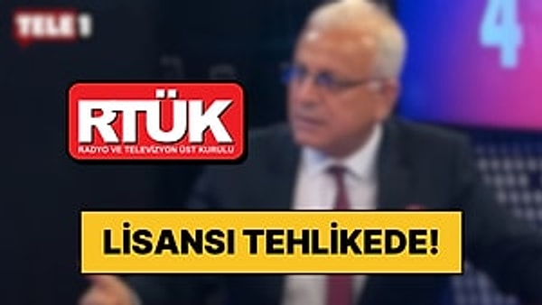 RTÜK üyesi İlhan Taşçı, RTÜK'ün TELE 1'e verdiği cezayı açıkladı.