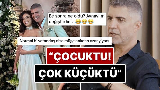 Eşiyle Aralarında 23 Yaş Olan Özcan Deniz'in "Samar Çocuktu" Açıklaması Tepki Çekti!