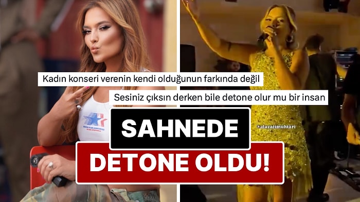 Demet Akalın'ın Canlı Performansı X Kullanıcılarının Diline Büyük Düştü!