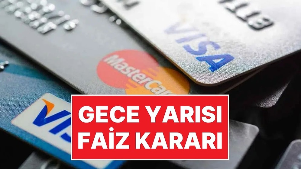 Merkez Bankası'ndan Kredi Kartı Faiz Oranlarında İndirim Kararı