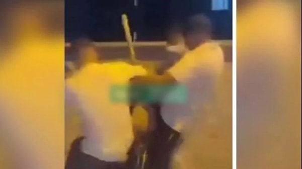 Görüntülerin sosyal medyada yayılmasının ardından saldırganlar yeniden gözaltına alındı.