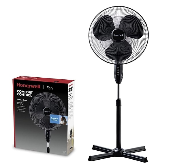 Bugün Amazon’da HONEYWELL Modern HSF600BE Sessiz Set Döner Ayaklı Vantilatör fırsat fiyatlarla!