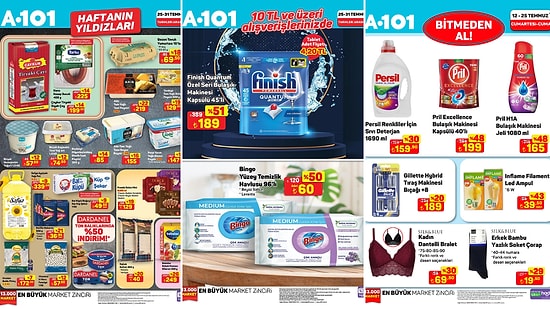 25 - 31 Temmuz 2025 A101 Haftanın Yıldızları Kataloğu