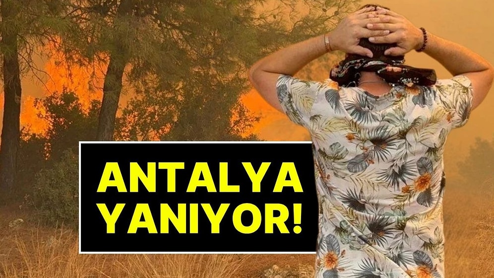 Antalya’da Üç Ayrı Noktada Orman Yangını Çıktı: Tehdit Altındaki Evler Boşaltılıyor!