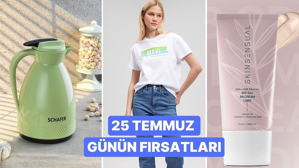 Bugün İndirimde Neler Var? Vogue Gözlüklerden Nike Spor Ayakkabılara 25 Temmuz 2025 Günün Fırsatları