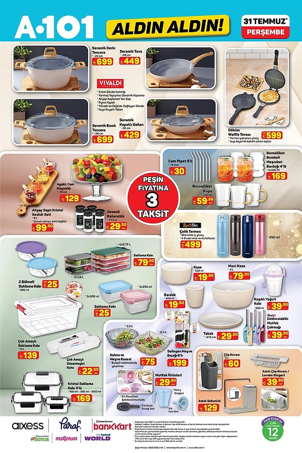 Seramik Derin Tencere 699 TL