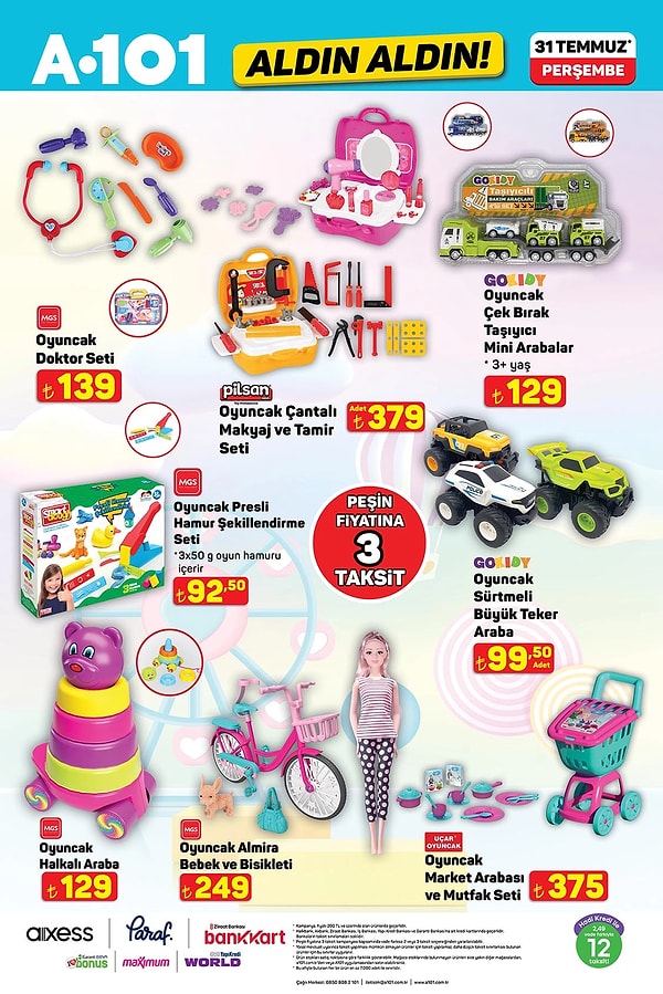Oyuncak Doktor Seti 139 TL