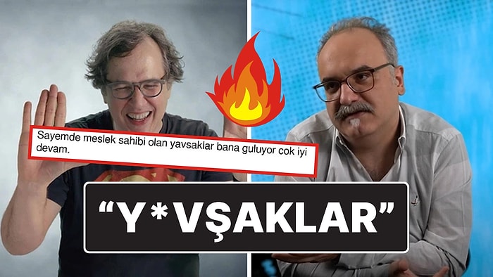 İlker Canikligil, Prof. Dr. Emrah Safa Gürkan'a Açtı Ağzını Yumdu Gözünü: "Sayemde Meslek Sahibi Olan..."