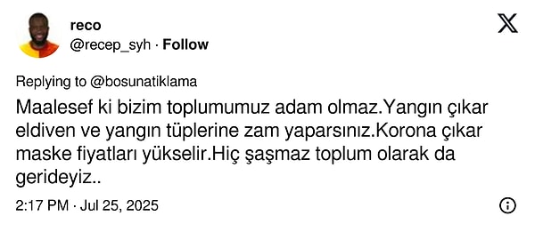 Kullanıcılar bu duruma tepki gösterdi👇🏻