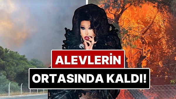 Antalya'daki orman yangını Bülent Ersoy'un evine sıçradı.