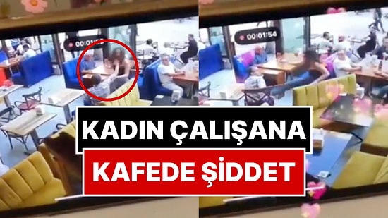 Ankara'da Bir Kafede Kadın Garsona Tokat Atan Erkek Müşteri Hayatının Dersini Aldı