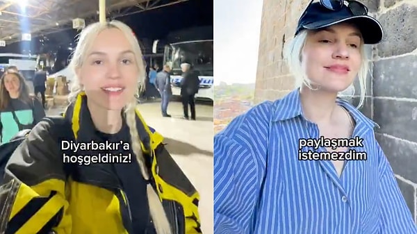 “Buradaki insanlar ne kadar nazik ve iyi kalpli."