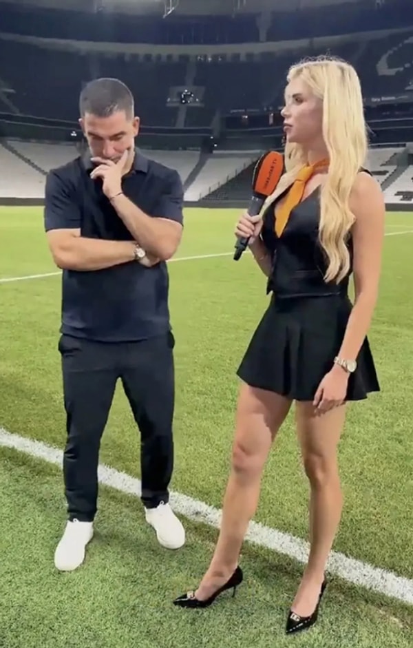 Shakhtar Donetsk'in teknik direktörü Arda Turan, UEFA Avrupa Ligi maçının ardından Ukraynalı spor muhabiri Daria Bondar Savina ile yaptığı röportajda sürekli göz temasından kaçınmasıyla gündem olmuştu.