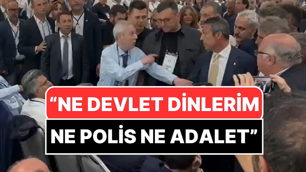 Ali Koç ve Fenerbahçeli Üyeler Arasında Gerginlik! Aziz Yıldırım Müdahale Etti: "Ne Devlet Dinlerim Ne Polis"