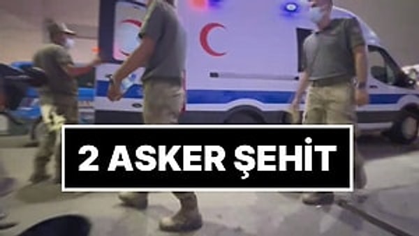 Hatay'da 2 Asker Yüksek Ateş Şüphesiyle Şehit Oldu