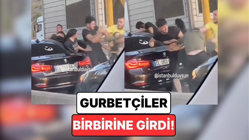 Tatil Sevinci Yerini Tartışmaya Bıraktı: Gişede Bekleyen Gurbetçiler Arasında Kavga Çıktı