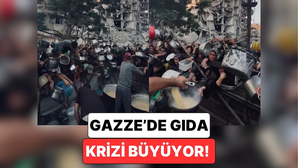 Gazze’de Yemek Yardımına Ulaşmaya Çalışan İnsanların Görüntüleri Ülkede Yaşananları Gözler Önüne Serdi