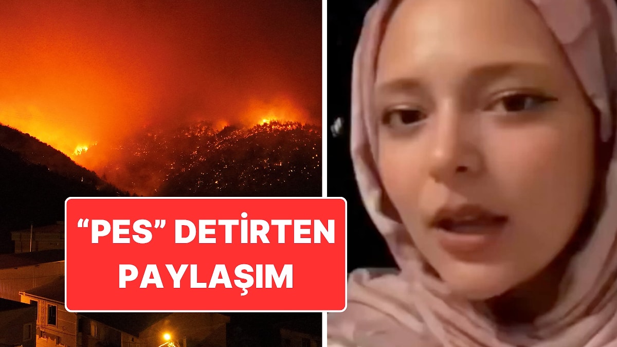 Tepki Çeken Paylaşım: Bursa’da Orman Yangınını Arkasına Alarak Şarkı Söyledi!