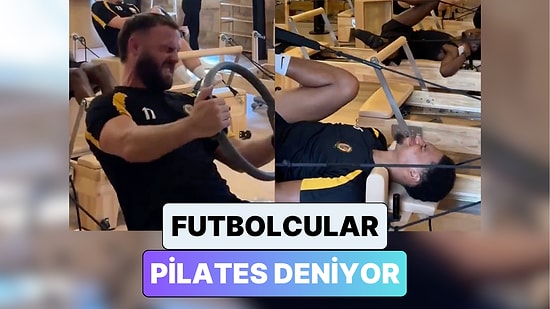 Top Peşinde Koşmaya Benzemiyormuş: Futbolcuların İlk Kez Reformer Pilates Denediği Anlar