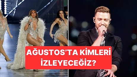 Ağustos Dolu Dolu Geçecek: 2025 Ağustos Ayı Yabancı Konser Takvimi!