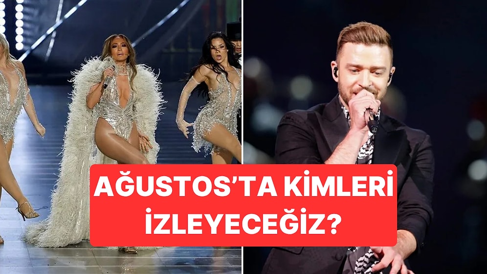 Ağustos Dolu Dolu Geçecek: 2025 Ağustos Ayı Yabancı Konser Takvimi!