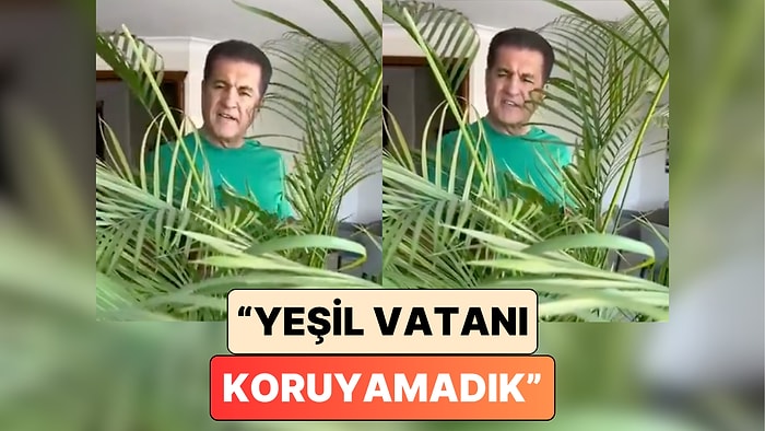 Mustafa Sarıgül'den İlginç Yangın Videosu: Evindeki Bitkilerin Arasından Yetkililere Seslendi