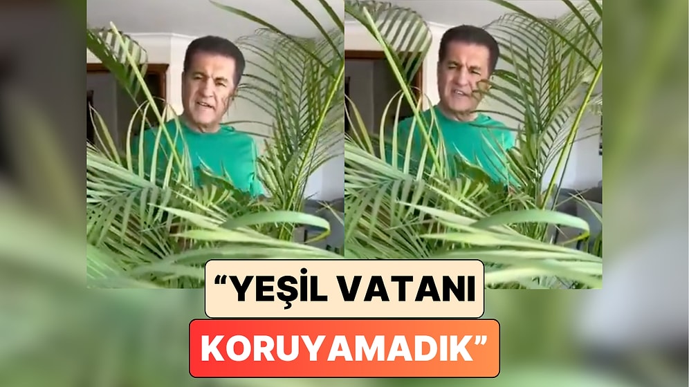 Mustafa Sarıgül'den İlginç Yangın Videosu: Evindeki Bitkilerin Arasından Yetkililere Seslendi