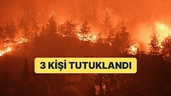 Ali Yerlikaya Açıkladı: Orman Yangınlarıyla İlgili 3 Kişi Tutuklandı