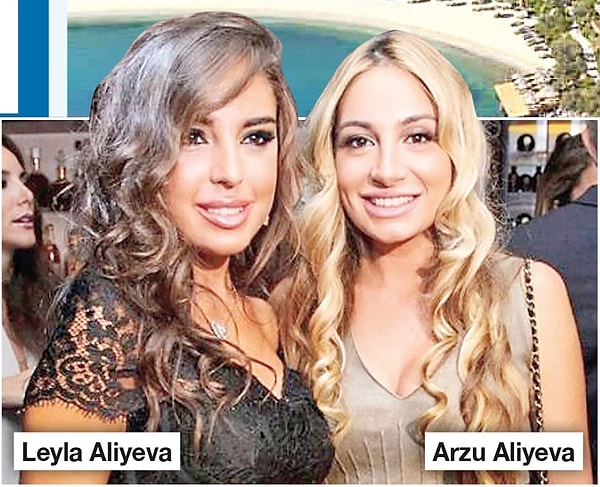 Aliyev ailesinin kızları Leyla Aliyeva ve Arzu Aliyeva 👇
