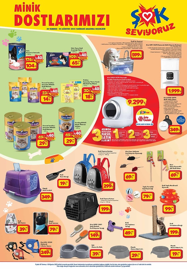 Kiwi Otomatik Kendini Temizleyen Kedi Tuvaleti 9.299 TL
