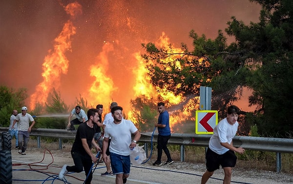 Ünlülerin Yangın Felaketlerine Tepkileri!