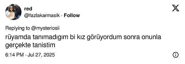 Ancak yanıtlar genelde böyle;