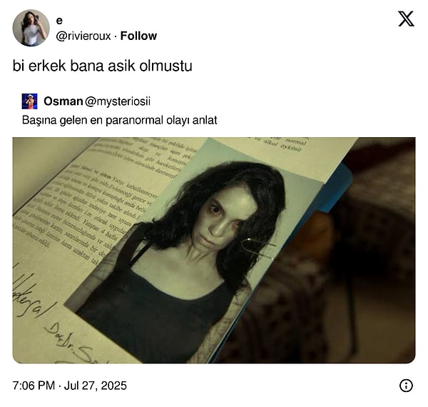 Epey paranormal bu!