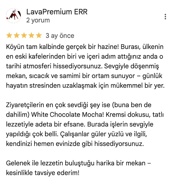 "Köyün tam kalbinde gerçek bir hazine"