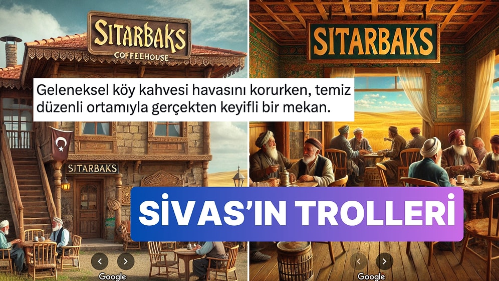 Sivas'ta Bomboş Tarlayı Starbucks Şubesi Diye İşaretleyip Yapay Zekayı da Goygoyuna Alet Eden Troll