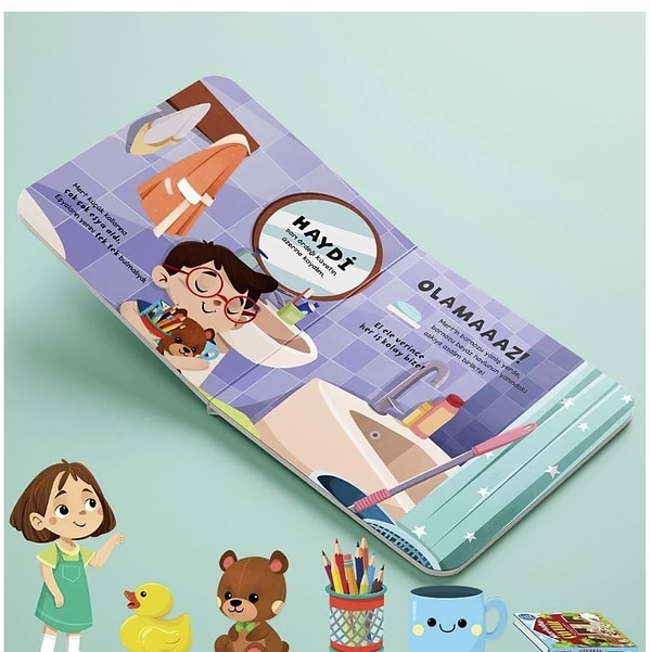 Sincap Kitap Merhaba Eşyalarım (Cırt Cırtlı Hikaye Kitabı)