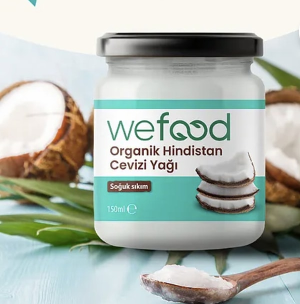Trendyol’un marka indirimleri kapsamında bugün indirime giren Wefood Organik Hindistan Cevizi Yağı ile hem mutfağı hem bakım rutininizi yenileyin!