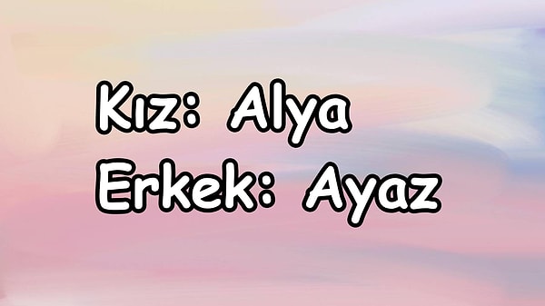 Senin çocuğuna yakışacak isim;👇