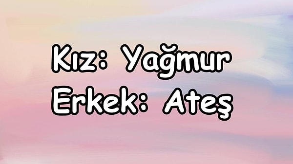 Senin çocuğuna yakışacak isim;👇