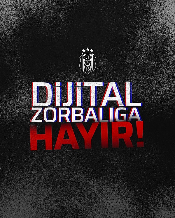Beşiktaş Kulübü’nden paylaşım yapıldı.