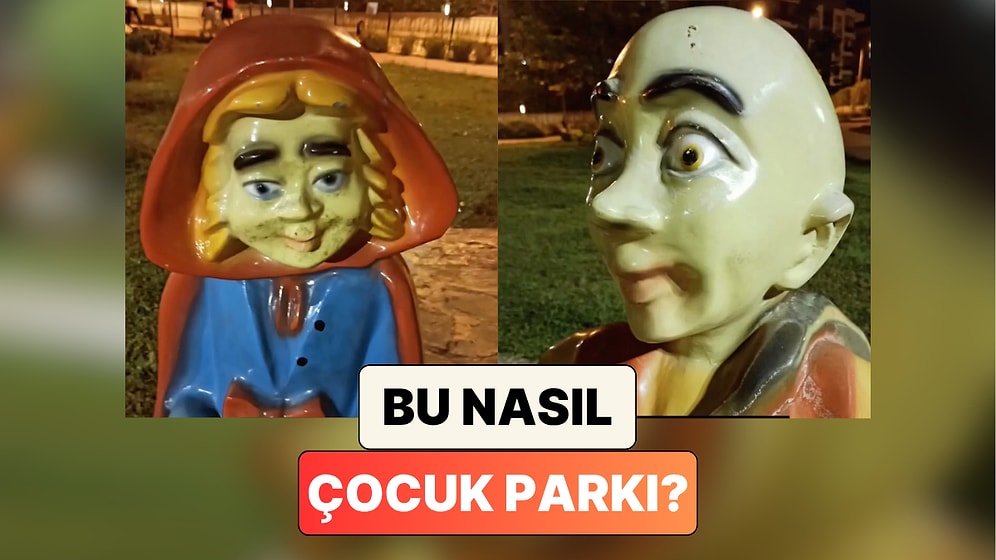 Korku Filmi Gibi: Çocuklarını Masal Parkı'na Götüren Bir Baba Karşılaştığı Ürkütücü Manzarayı Paylaştı